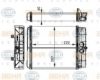 HELLA 8FH 351 312-791 Heat Exchanger, interior heating